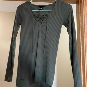 Rue 21 Olive Green Long Sleeve